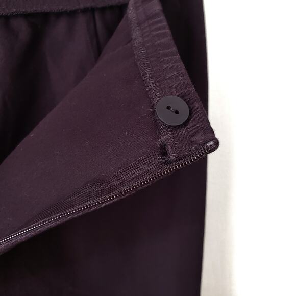 Eileen Fisher Stretch Twill Ankle Pants PL Fall Brown Neutral Organic Minimalist - Picture 8 of 16